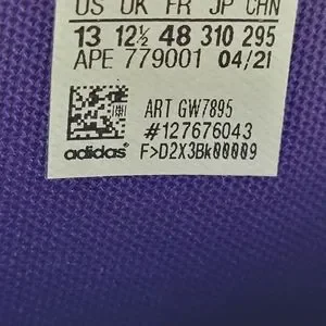 Adidas SM Exhibit A Mid Purple  Sneakers Men\'s Sz 11.5  GW7895 Amazon.com | adidas Sm Exhibit A Mid Unisex Shoes Size 11  main image 2